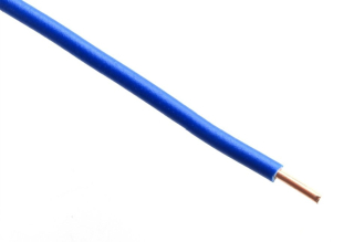 Vodič CY 1 tm. modrá, H05V-U - balení 100m