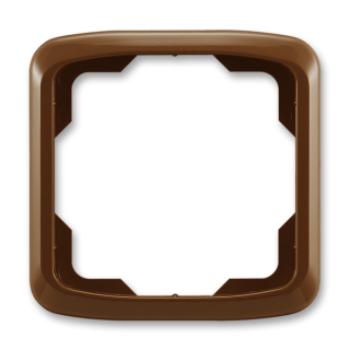 Rámeček jednonásobný, 3901A-B10 H, ABB, Tango, hnědá