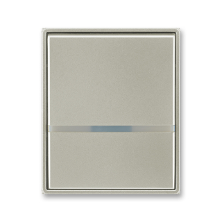 Kryt spínače s průzorem, 3558E-A00653 32, ABB, Time®, Time® Arbo, starostříbrná