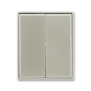 Kryt spínače dělený, 3558E-A00652 32, ABB, Time®, Time® Arbo, starostříbrná