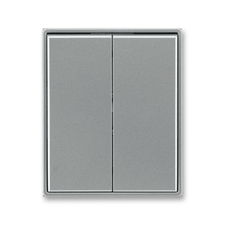 Kryt spínače dělený, 3558E-A00652 36, ABB, Time®, Time® Arbo, ocelová