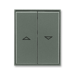 Kryt spínače žaluziového, 3558E-A00662 34, ABB, Time®, Time® Arbo, antracitová