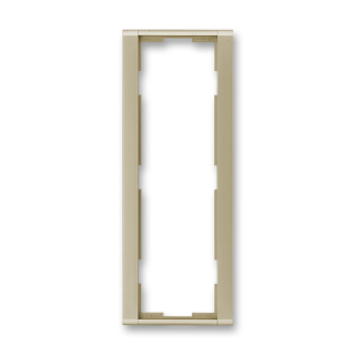 Rámeček trojnásobný svislý, 3901F-A00131 33, ABB, Time®, šampaňská