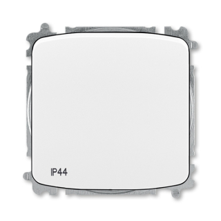 Spínač (ovladač) IP 44, řazení 6/0 (1/0), 3559A-A86940 B, ABB, Tango, bílá
