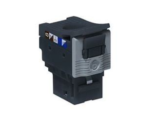 Zásuvka datová RJ45-8 Cat.6e černá, (Keystone) - pro přímé kryty, 632909, Legrand