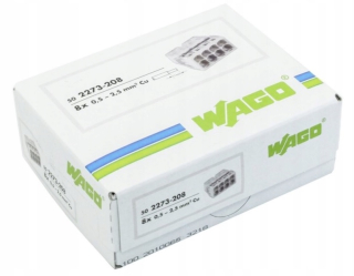 Svorka Wago 2273-208, 8x2,5 šedá - balení 50ks