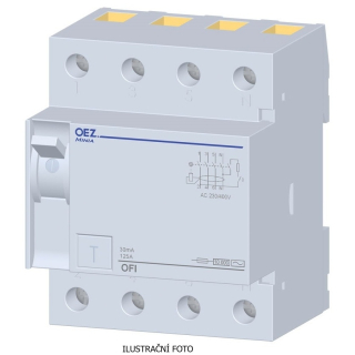 Proudový chránič OEZ - OFI-100-4-030A, 10kA (36831)