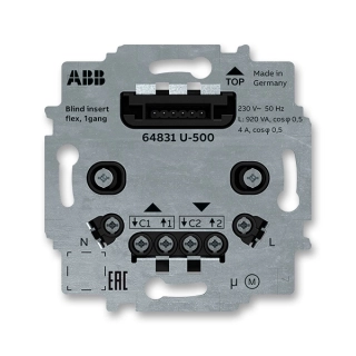 Přístroj žaluziového spínače flex, pro krátkocestné ovládání, 2CKA006400A0096, ABB
