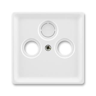 Kryt zásuvky anténní TV+R(+SAT), 5011C-A00300 B1, ABB, Classic, bílá