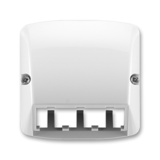 Kryt pro přístroj šikmého osvětlení s LED nebo pro prvky Panduit Mini-Com, 5014A-A00410 S, ABB, Tango, šedá