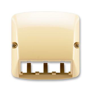 Kryt pro přístroj šikmého osvětlení s LED nebo pro prvky Panduit Mini-Com, 5014A-A00410 D, ABB, Tango, béžová