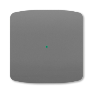 Kryt 1násobný, bez potisku, 6220A-A01000 S2, ABB, Tango, kouřová šedá