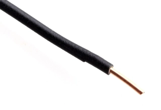 Vodič CY 0,5 černá, H05V-U - smotek 95m - 1 ks skladem