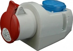 Zásuvka Kombi 16A 5p/400V, IZVZ 1653, SEZ, IP 44 