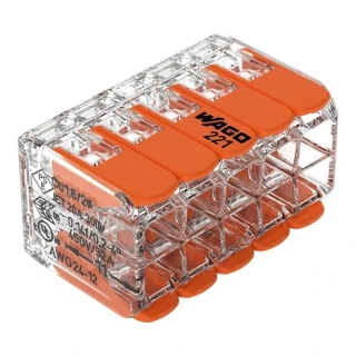 Svorka Wago 221-420, 10x0,08-4mm CYA
