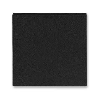 Kryt spínače jednoduchý, 3559H-A00651 63, ABB, Levit®M, onyx / kouřová černá