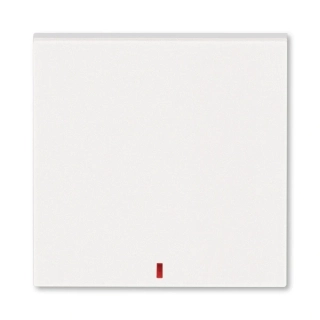 Kryt spínače dvojpólového, 3559H-A00655 68, ABB, Levit®M, perleťová / ledová bílá