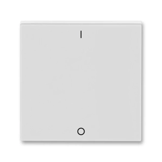 Kryt spínače trojpólového, 3559H-A00933 16, ABB, Levit®, šedá / bílá