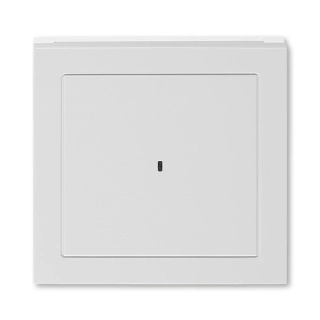 Kryt spínače kartového, 3559H-A00700 16, ABB, Levit®, šedá / bílá