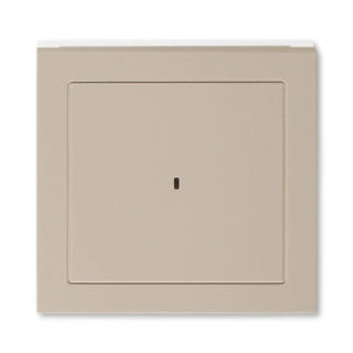 Kryt spínače kartového, 3559H-A00700 18, ABB, Levit®, macchiato / bílá