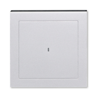 Kryt spínače kartového, 3559H-A00700 70, ABB, Levit®M, titanová / kouřová černá