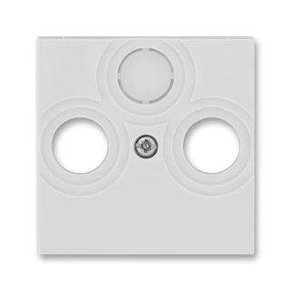 Kryt zásuvky anténní TV+R(+SAT), 5011H-A00300 16, ABB, Levit®, šedá