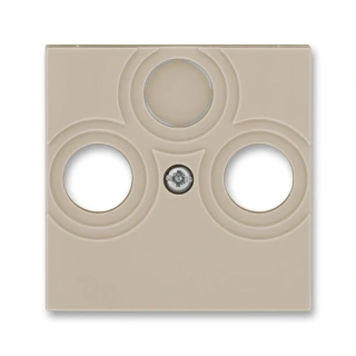 Kryt zásuvky anténní TV+R(+SAT), 5011H-A00300 18, ABB, Levit®, macchiato