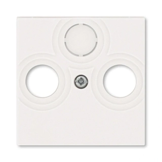 Kryt zásuvky anténní TV+R(+SAT), 5011H-A00300 68, ABB, Levit®M, perleťová