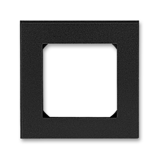Rámeček jednonásobný, 3901H-A05010 63, ABB, Levit®M, onyx / kouřová černá
