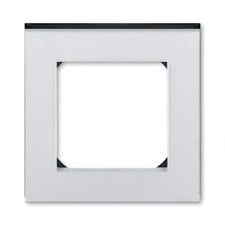 Rámeček jednonásobný, 3901H-A05010 70, ABB, Levit®M, titanová / kouřová černá