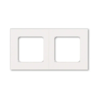 Rámeček dvojnásobný, 3901H-A05020 68, ABB, Levit®M, perleťová / ledová bílá