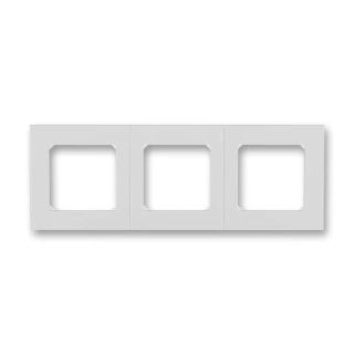 Rámeček trojnásobný, 3901H-A05030 16, ABB, Levit®, šedá / bílá
