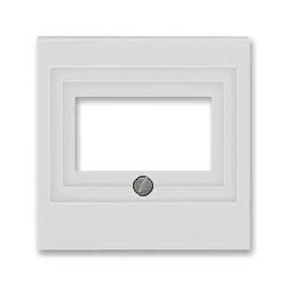 Kryt zásuvky komunikační, přímé, 5014H-A00040 16, ABB, Levit®, šedá