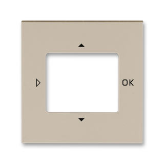 Kryt pro přístroje s displejovým modulem, 3299H-A40100 18, ABB, Levit®, macchiato