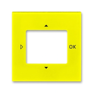 Kryt pro přístroje s displejovým modulem, 3299H-A40100 64, ABB, Levit®, žlutá