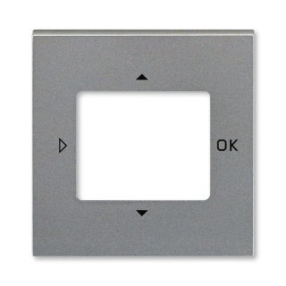 Kryt pro přístroje s displejovým modulem, 3299H-A40100 69, ABB, Levit®M, ocelová