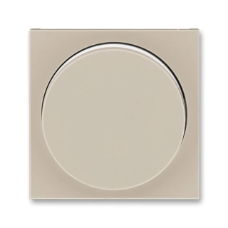 Kryt stmívače s otočným ovladačem, 3294H-A00123 18, ABB, Levit®, macchiato / bílá
