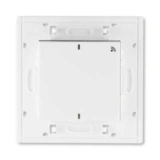 Vysílač RF jednonásobný, nástěnný, 3299H-A21908 62, ABB, Levit®, bílá / kouřová černá