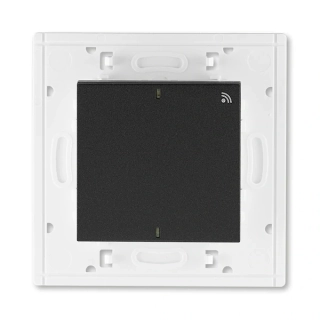 Vysílač RF jednonásobný, nástěnný, 3299H-A21908 63, ABB, Levit®M, onyx / kouřová černá