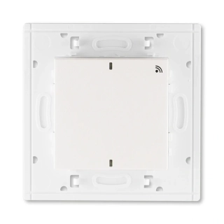 Vysílač RF jednonásobný, nástěnný, 3299H-A21908 68, ABB, Levit®M, perleťová / ledová bílá