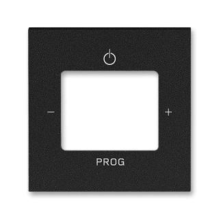 Kryt zesilovače s tunerem FM, 3299H-A40200 63, ABB, Levit®M, onyx