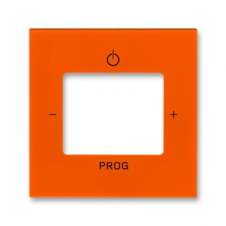 Kryt zesilovače s tunerem FM, 3299H-A40200 66, ABB, Levit®, oranžová