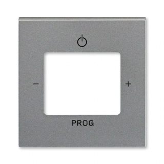 Kryt zesilovače s tunerem FM, 3299H-A40200 69, ABB, Levit®M, ocelová