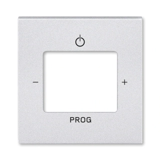 Kryt zesilovače s tunerem FM, 3299H-A40200 70, ABB, Levit®M, titanová