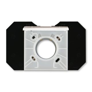 Zásuvka centrálního vysávání, 5530H-C67107 68, ABB, Levit®M, perleťová / ledová bílá