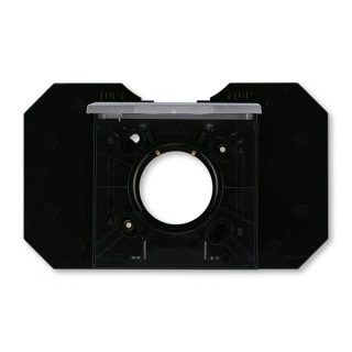 Zásuvka centrálního vysávání, 5530H-C67107 69, ABB, Levit®M, ocelová / kouřová černá