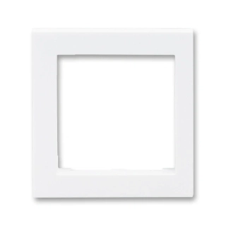 Kryt rámečku s otvorem 55x55, krajní, 3901H-A00255 03, ABB, Levit®, bílá