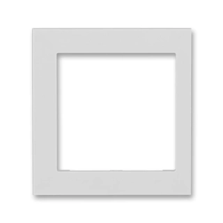  Kryt rámečku s otvorem 55x55, krajní, 3901H-A00255 16, ABB, Levit®, šedá