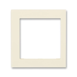 Kryt rámečku s otvorem 55x55, krajní, 3901H-A00255 17, ABB, Levit®, slonová kost
