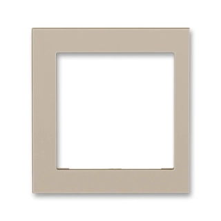 Kryt rámečku s otvorem 55x55, krajní, 3901H-A00255 18, ABB, Levit®, macchiato